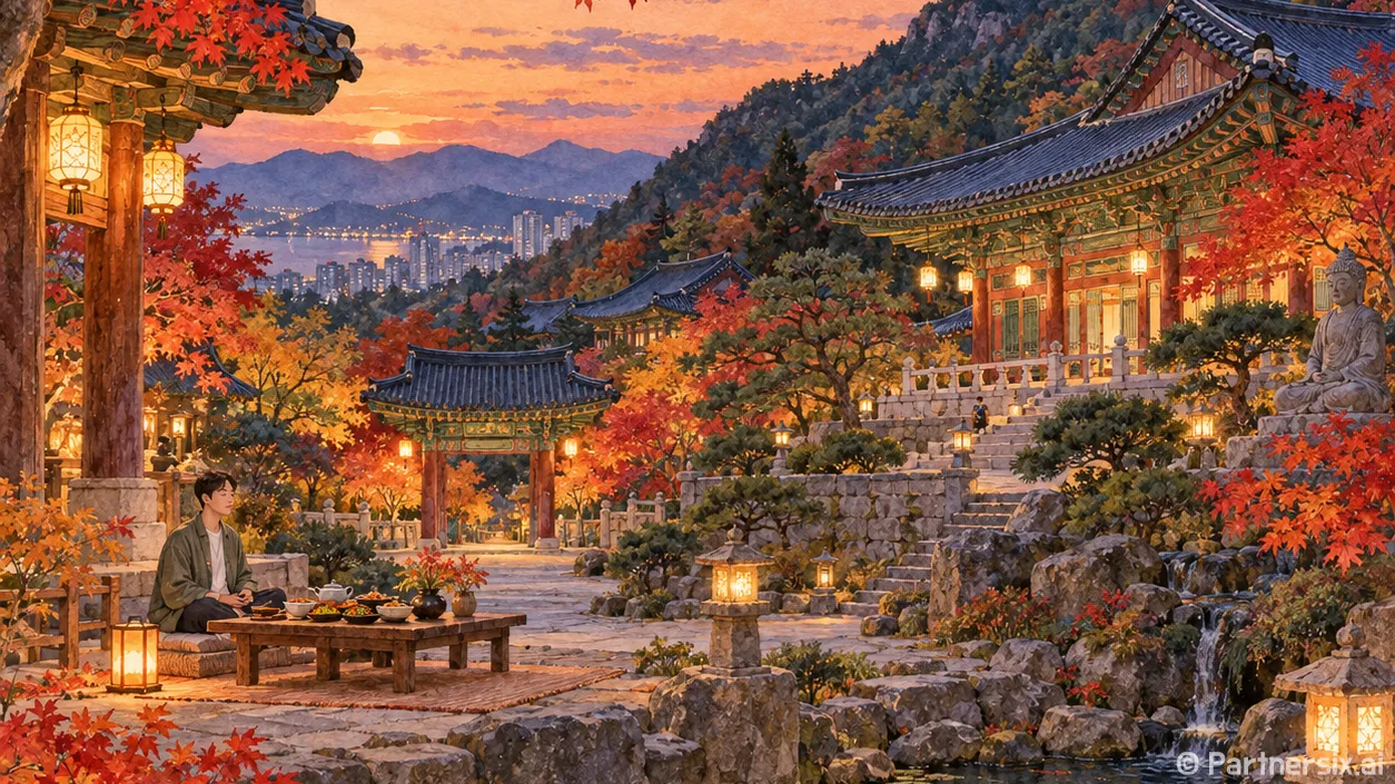 홍법사 가을밤, 절로 쉼