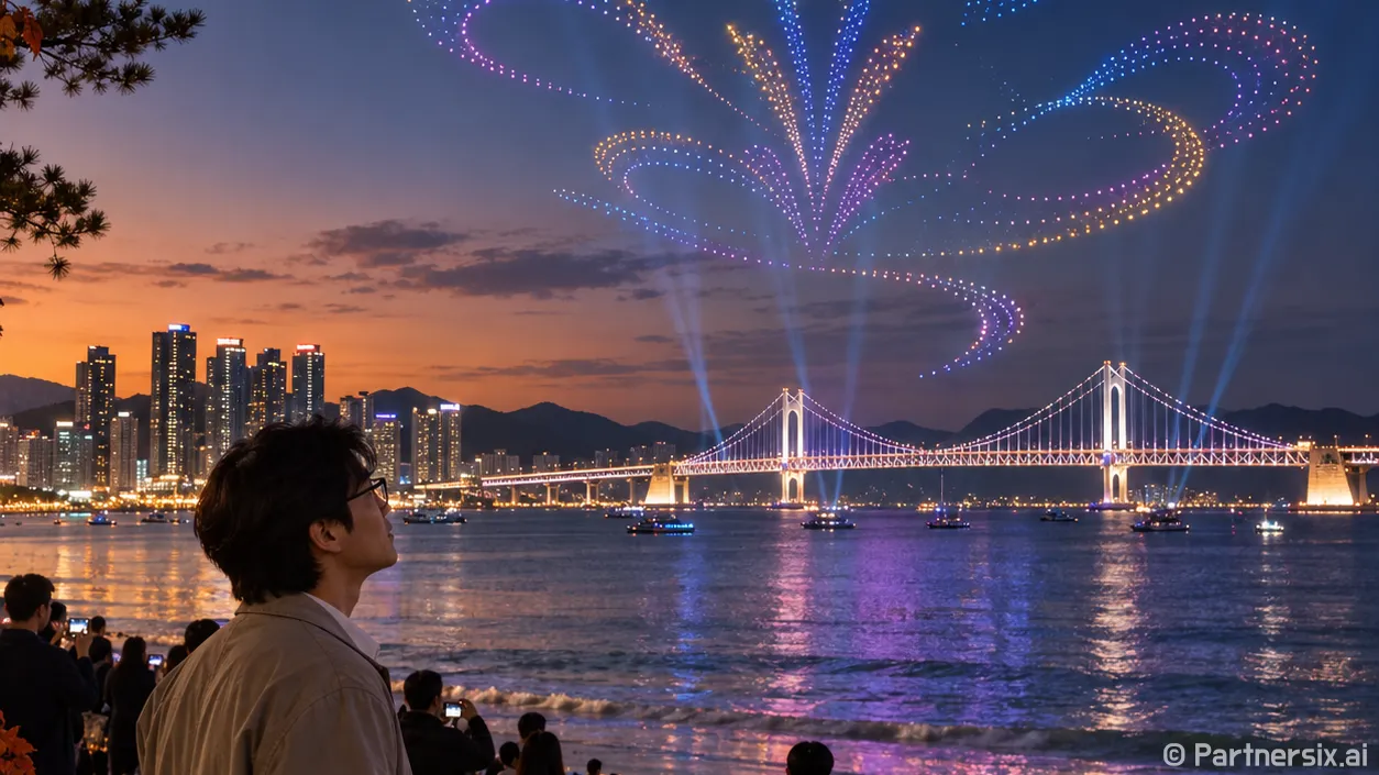 광안리 드론쇼 6분의 비밀