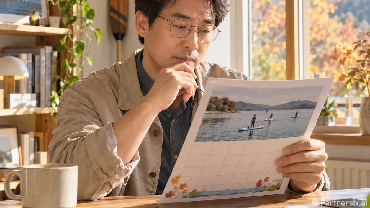가족 SUP 투어 일주일 연기