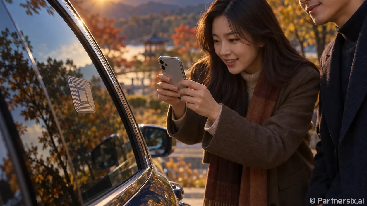 차량 인증하고 교통카드