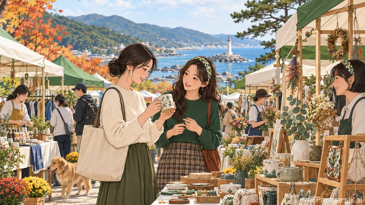 기장 가을 다시미 마켓