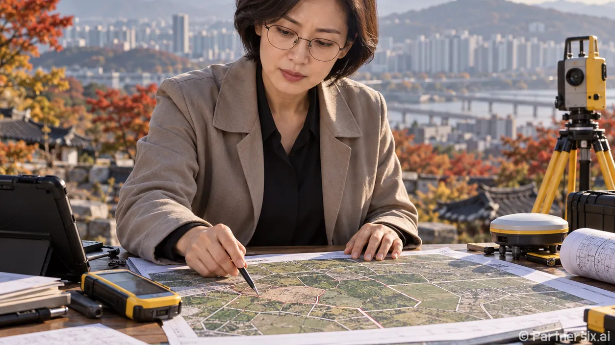 부산 중구 땅경계 …