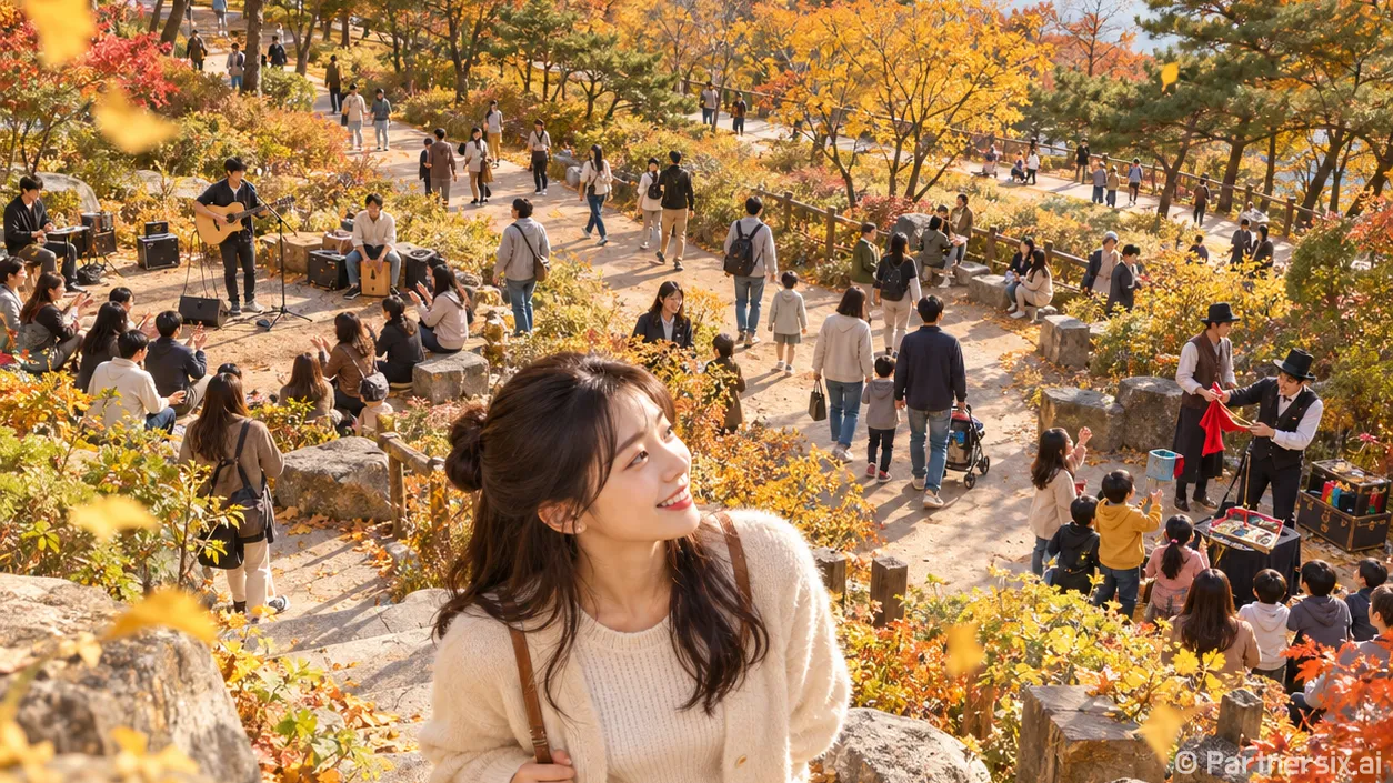 숲길 따라 워킹버스킹