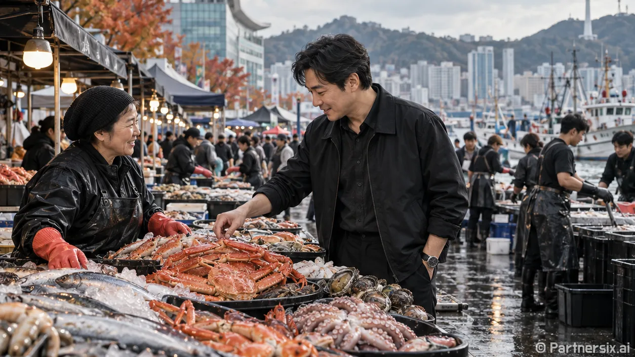 자갈치의 낮과 밤
