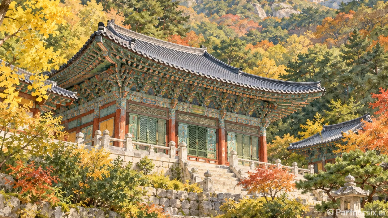 장안사에서 만난 기장의 가을