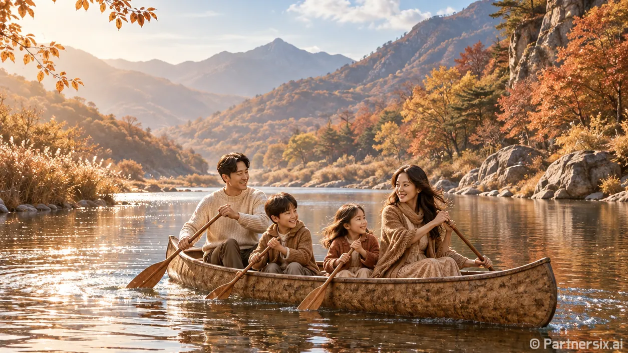 서낙동강 가족 카누…