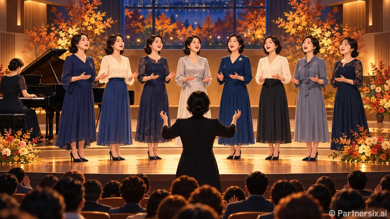 금정의 가을밤 물들…