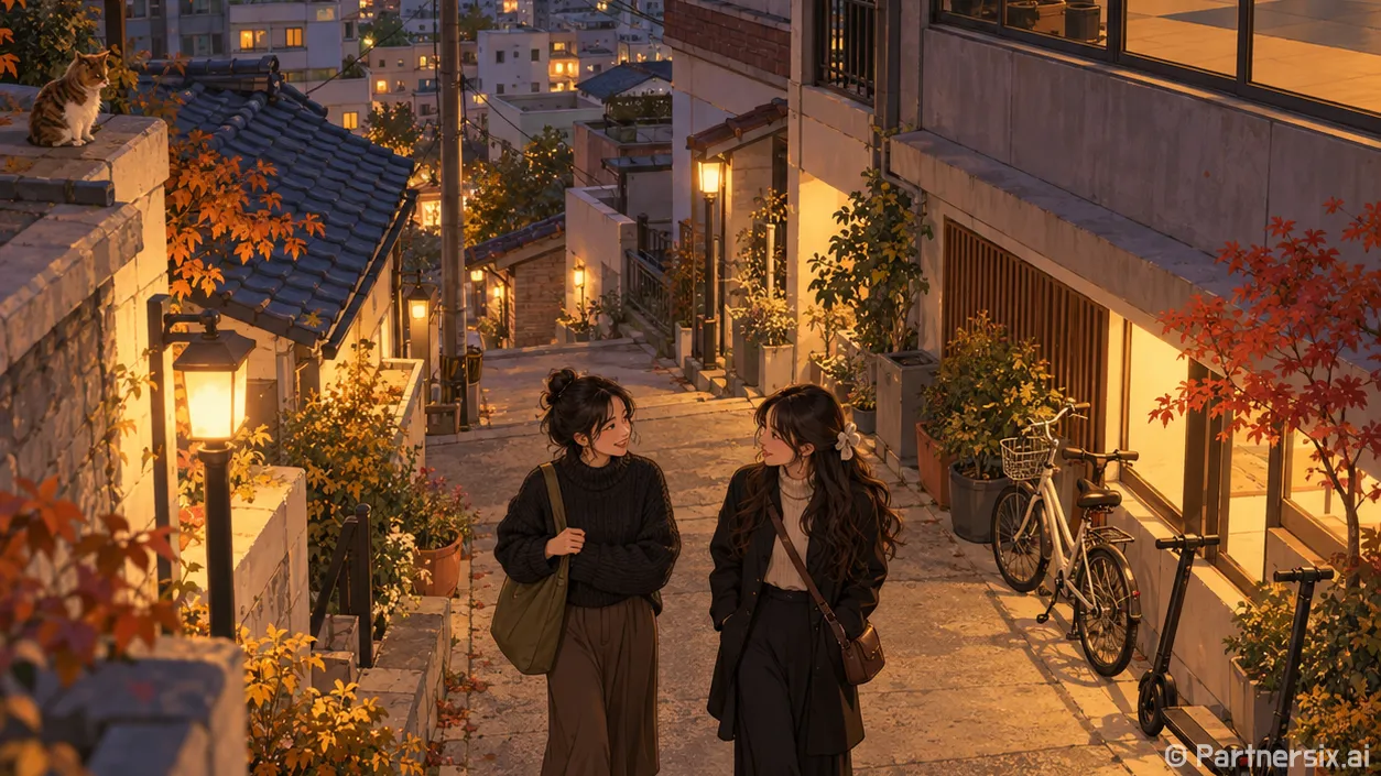 부산의 하루를 그리다