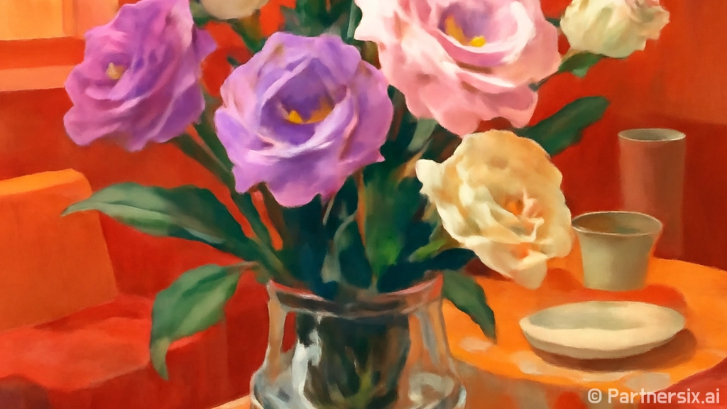 리시안셔스를 활용한 홈 인테리어 팁