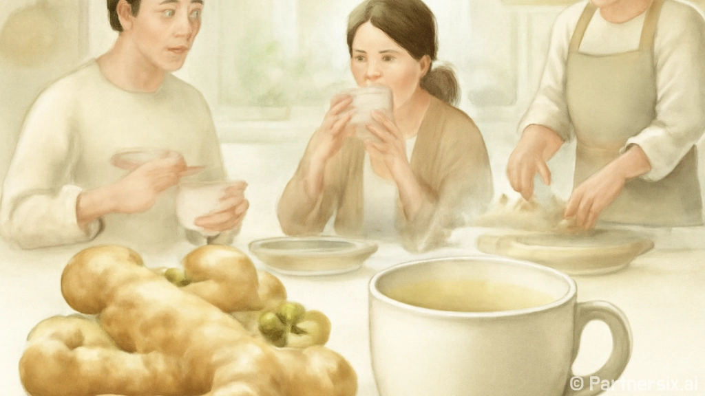 생강의 놀라운 효능…