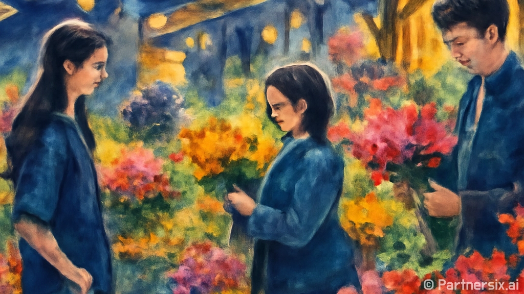 양재꽃시장에서 꽃을…