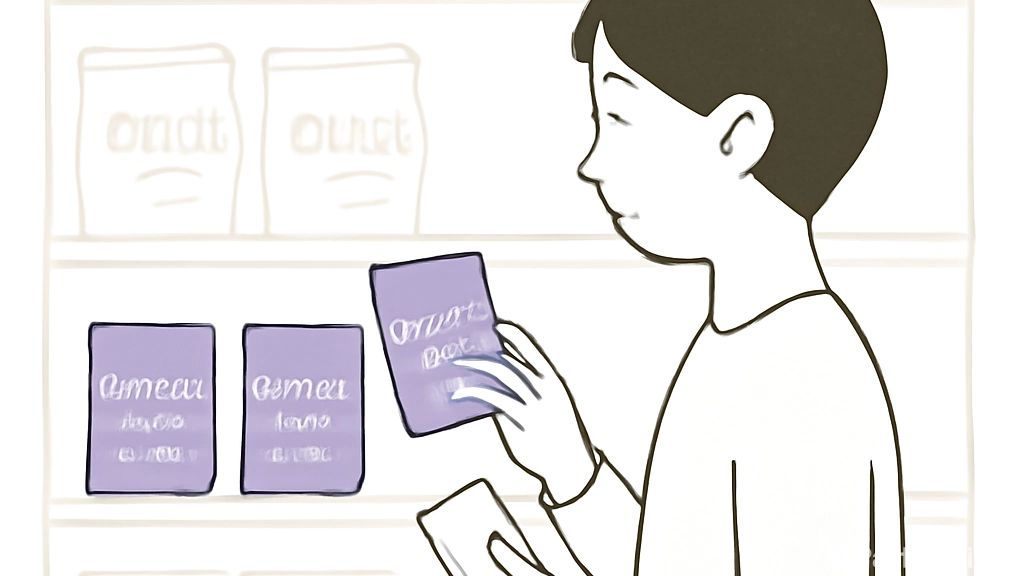 이마트에서 과자담기…