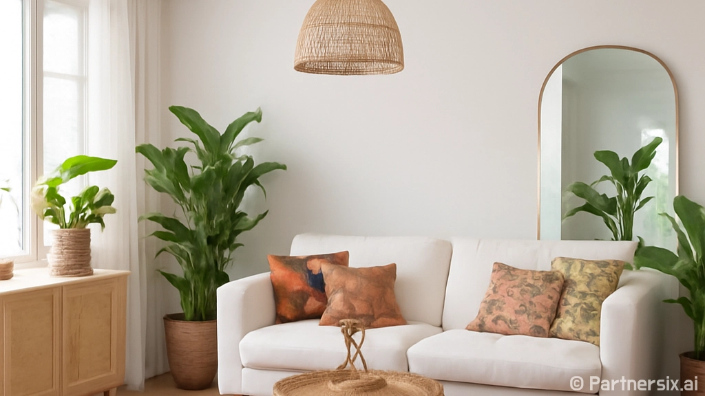 화이트테리어로 집안…