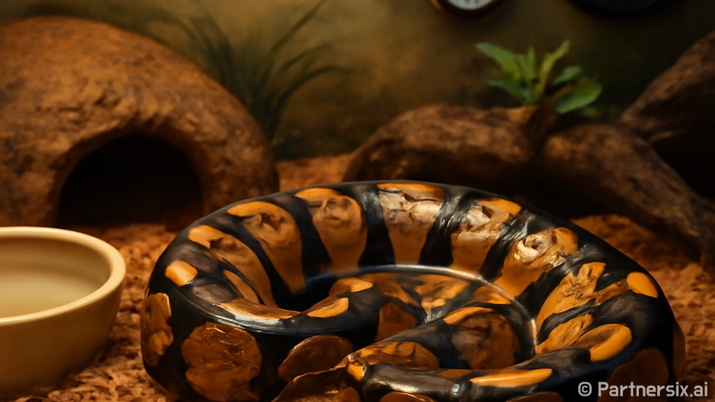 볼파이톤을 집에서 …