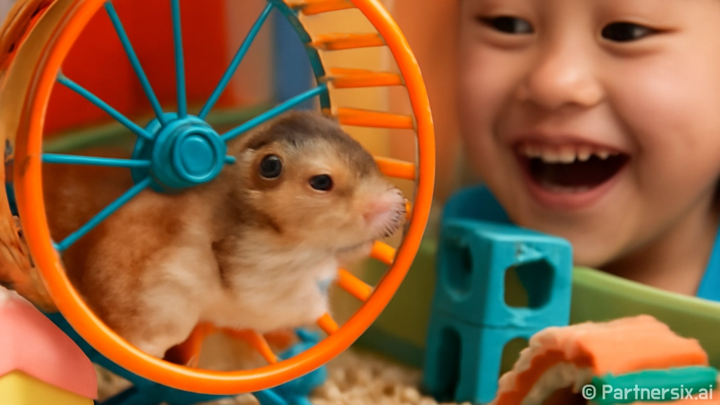 햄스터 분양을 성공…