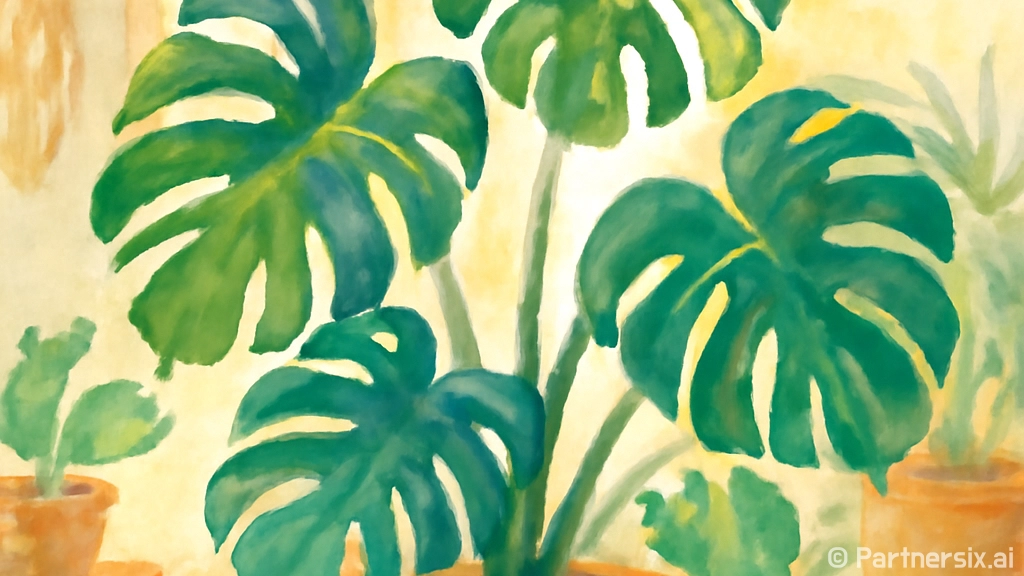 몬스테라를 건강하게 키우는 방법