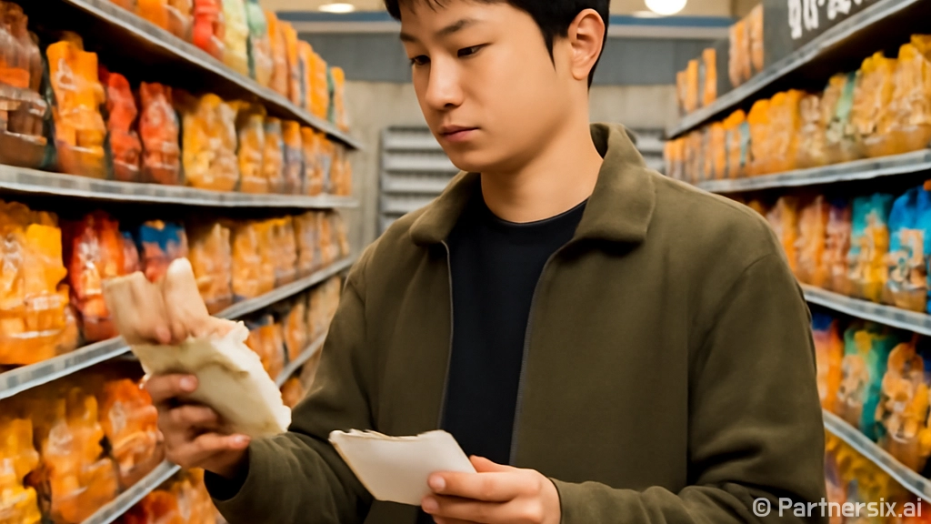 이마트에서 과자 담…