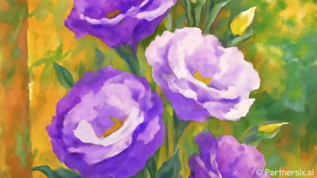 리시안셔스를 키우는…