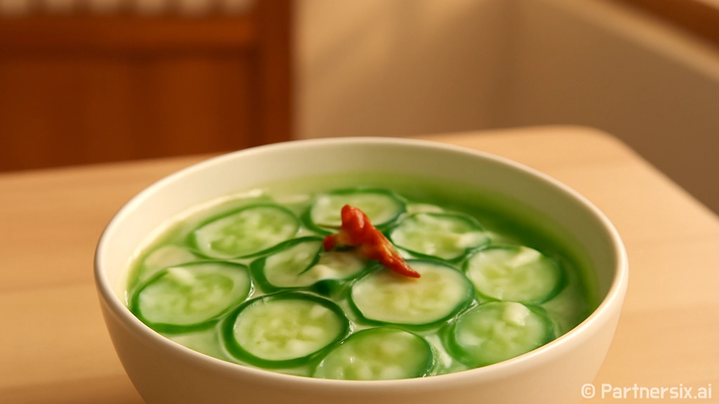 여름철 별미, 시원한 오이냉국 만드는 방법