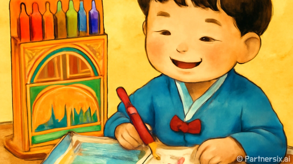 지구화학 색연필 미…