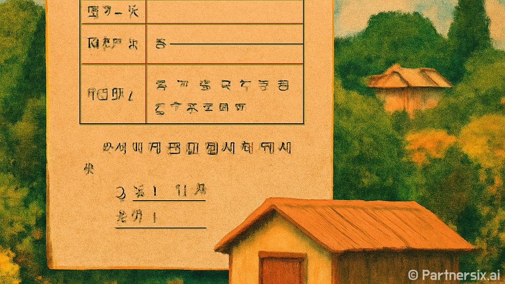 토지사용승낙서 작성…