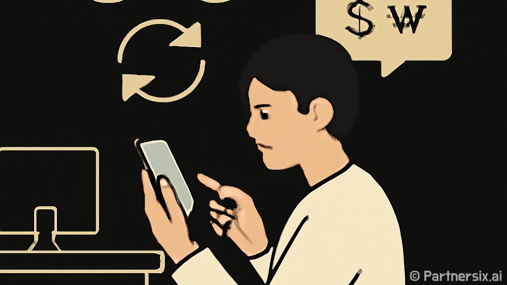 하나은행에서 환전하…