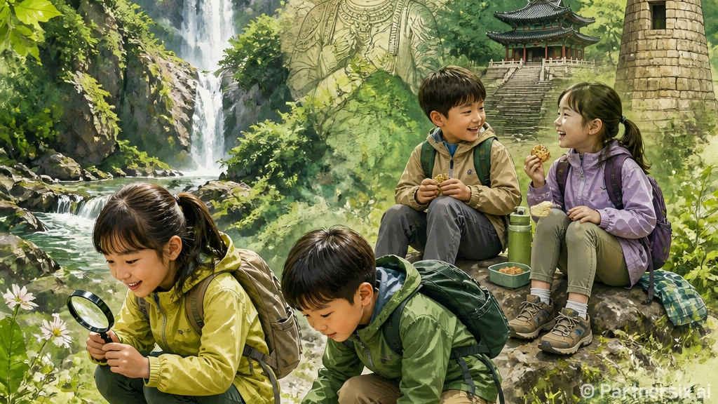 초등학생과 함께하는 주왕산 여행 꿀팁