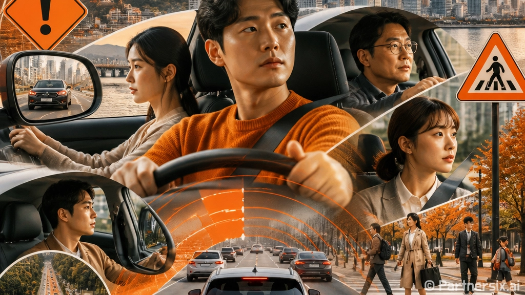 방어운전 방법, 초보 운전자가 사고 줄이려면 이렇게 잡아야 합니다