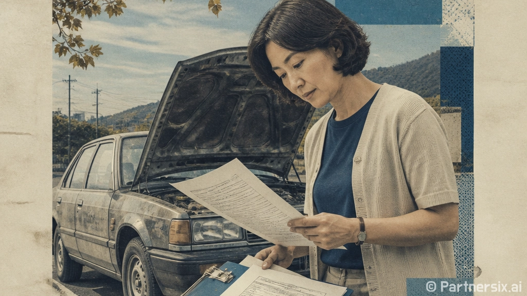 폐차견적 제대로 받는 방법, 초보 운전자가 금액보다 먼저 확인할 것