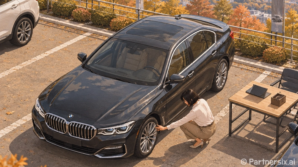 초보자를 위한 BMW3시리즈 중고차 인수·등록·검사 처리하는 방법