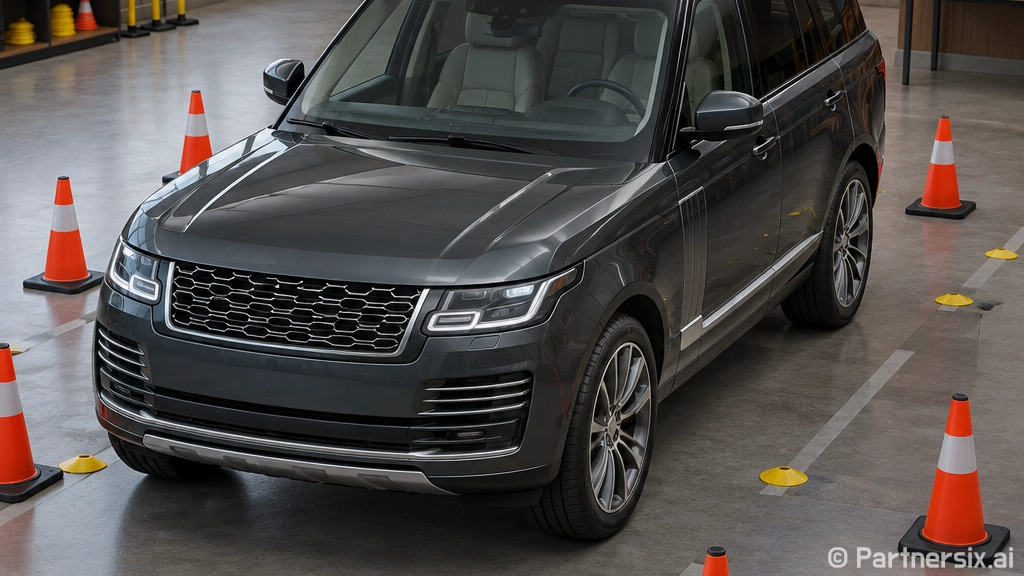 벤츠SUV 처음 운전하려면 이렇게, 차폭보다 규정부터 잡는 방법