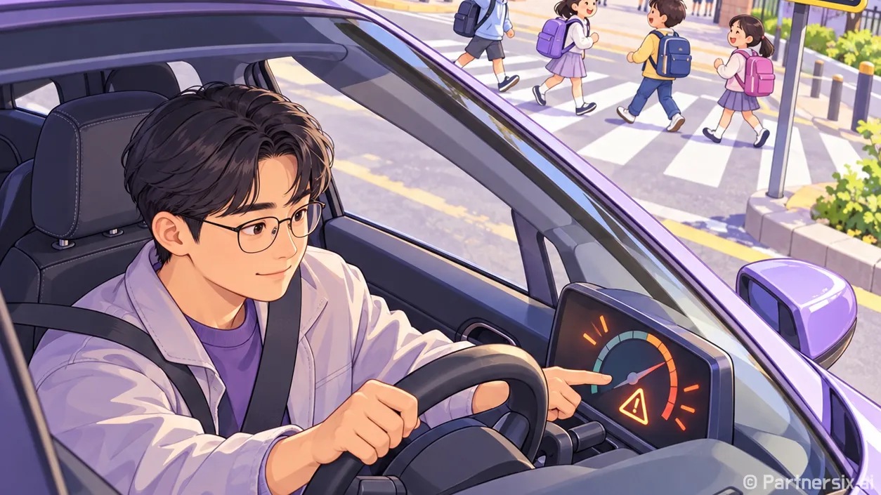 어린이보호구역 속도 벌점 확인하는 방법