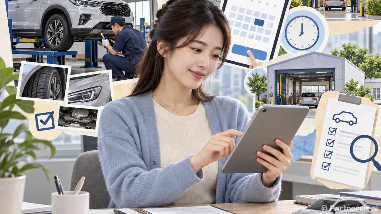 차 정기검사 기간 확인하고 예약하는 방법