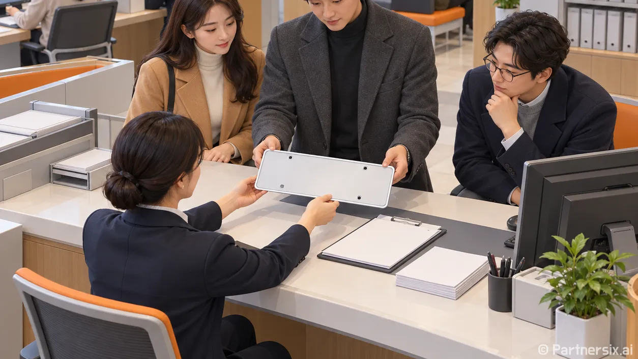 번호판 분실신고 후 새 번호판 받는 방법