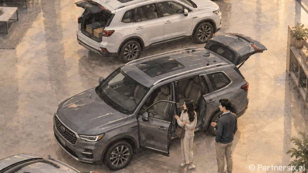 SUV 고르는 방법, 초보 운전자라면 크기보다 생활 패턴부터 보세요
