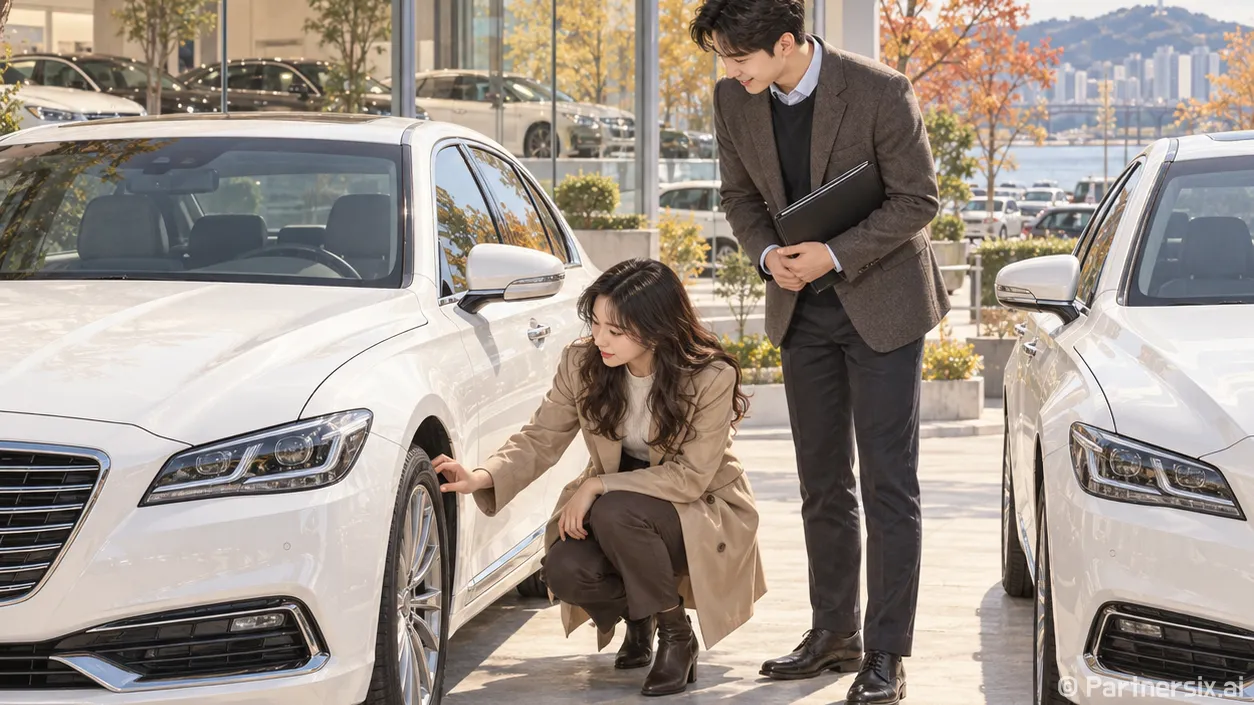 제네시스중고차 살 때 상태와 비용 확인하는 방법