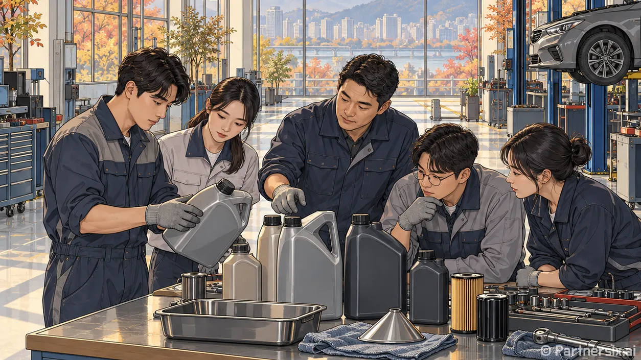 k5 하이브리드 엔진오일 제대로 고르는 방법