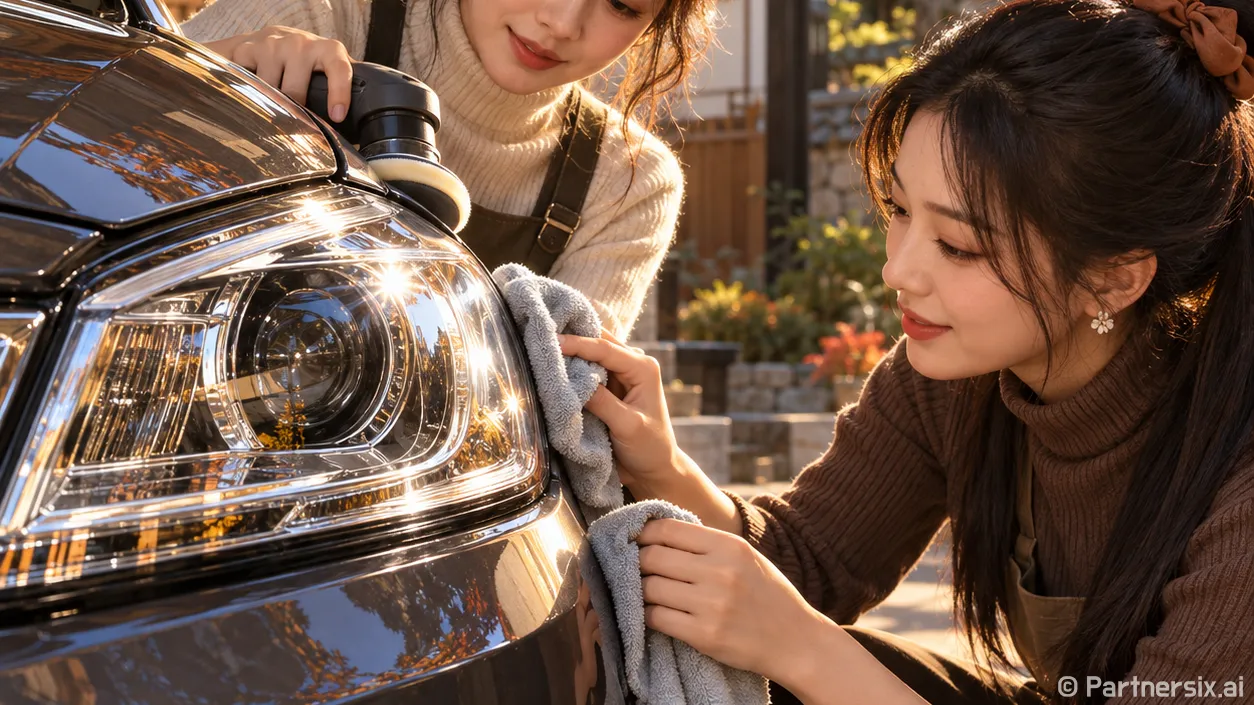 자동차 헤드라이트 복원 집에서 하는 방법