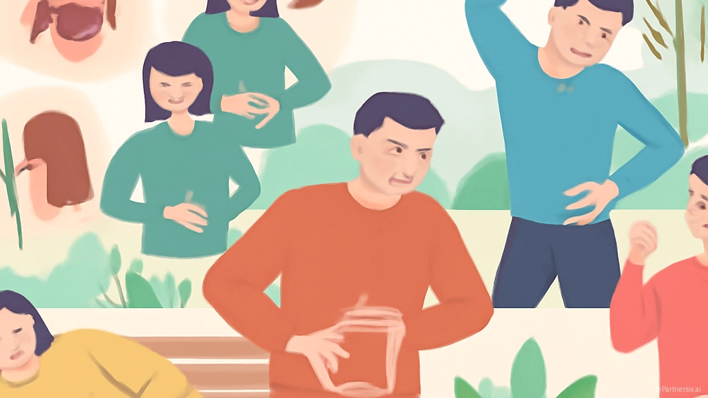 왼쪽 옆구리 통증을…