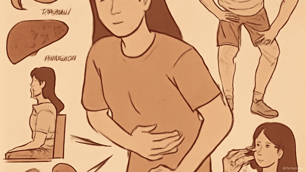 오른쪽 옆구리 통증…