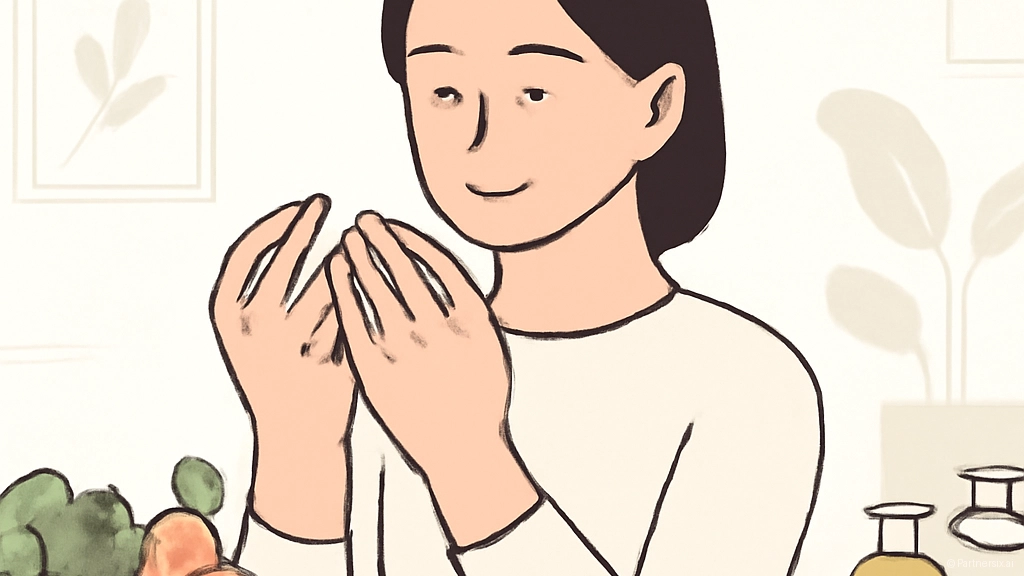 손톱 검은세로줄의 …