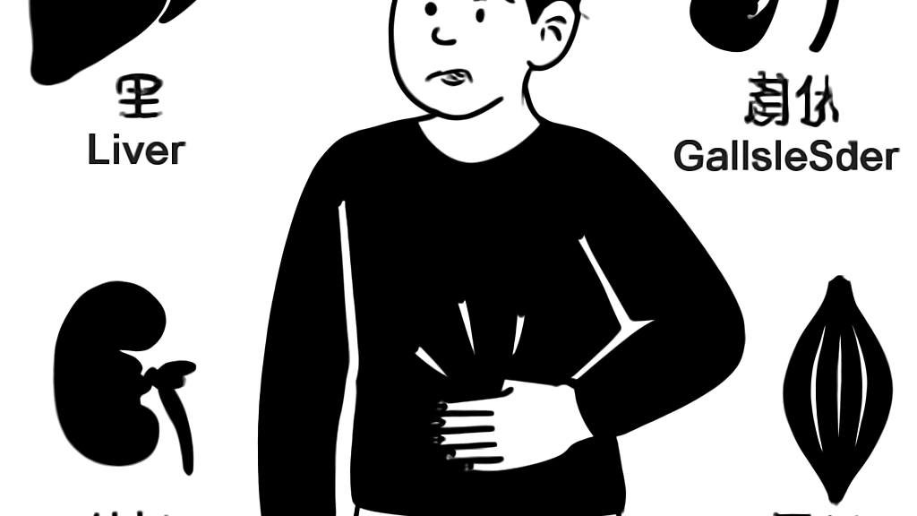 오른쪽 옆구리 통증…