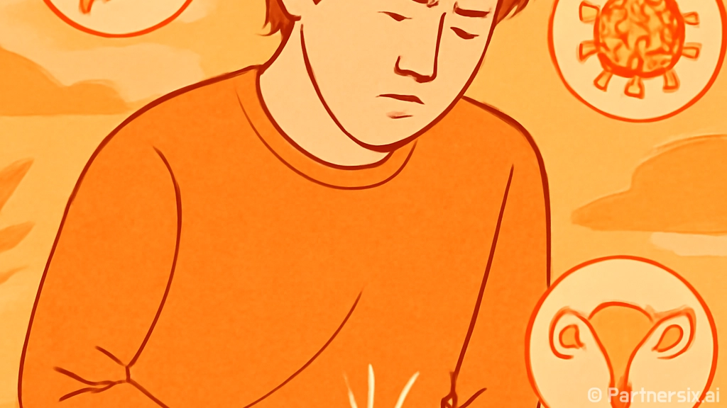 오른쪽 아랫배 통증…