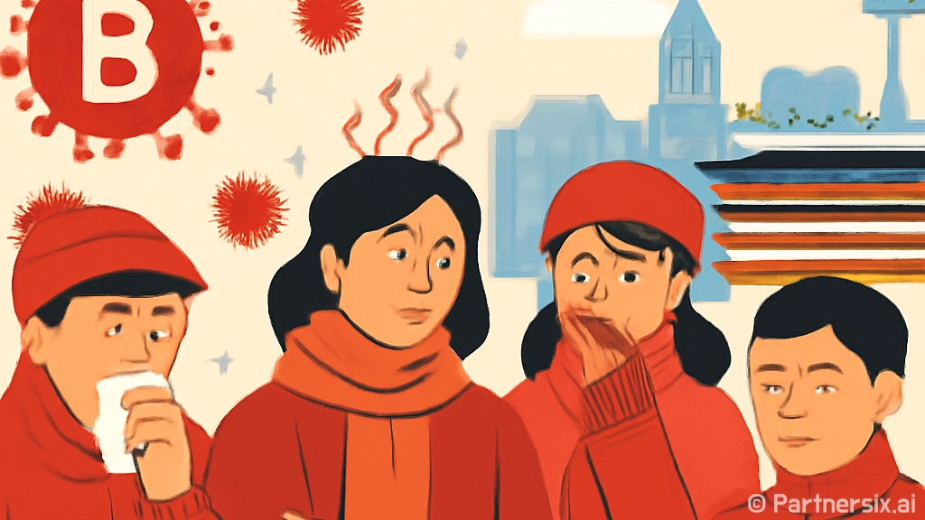 B형독감 증상을 이…