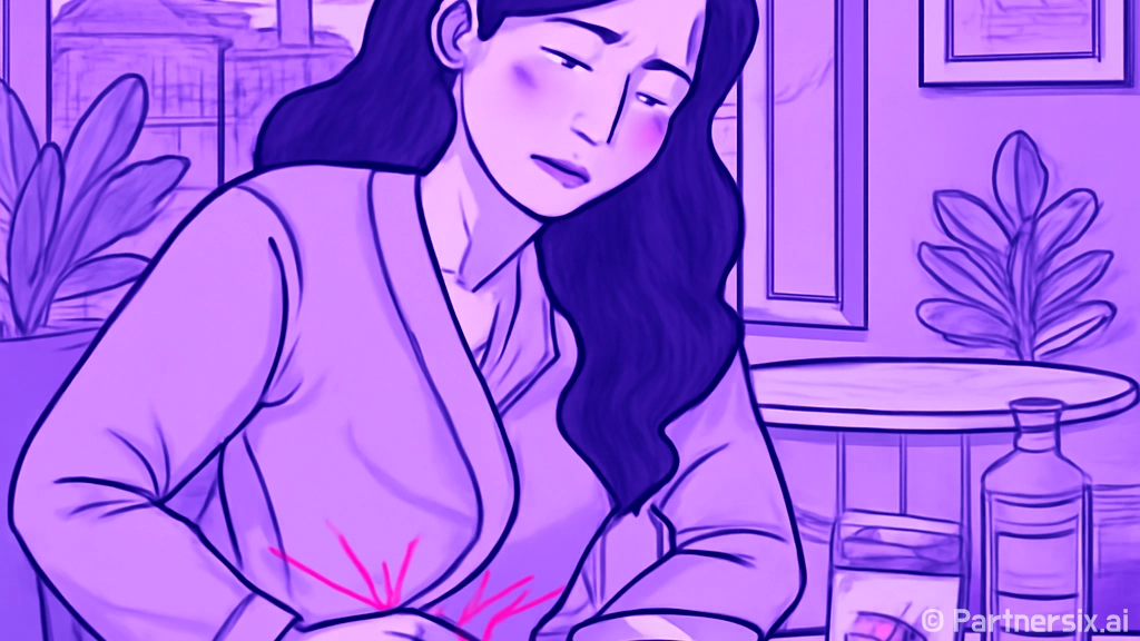 왼쪽 아랫배 통증을…