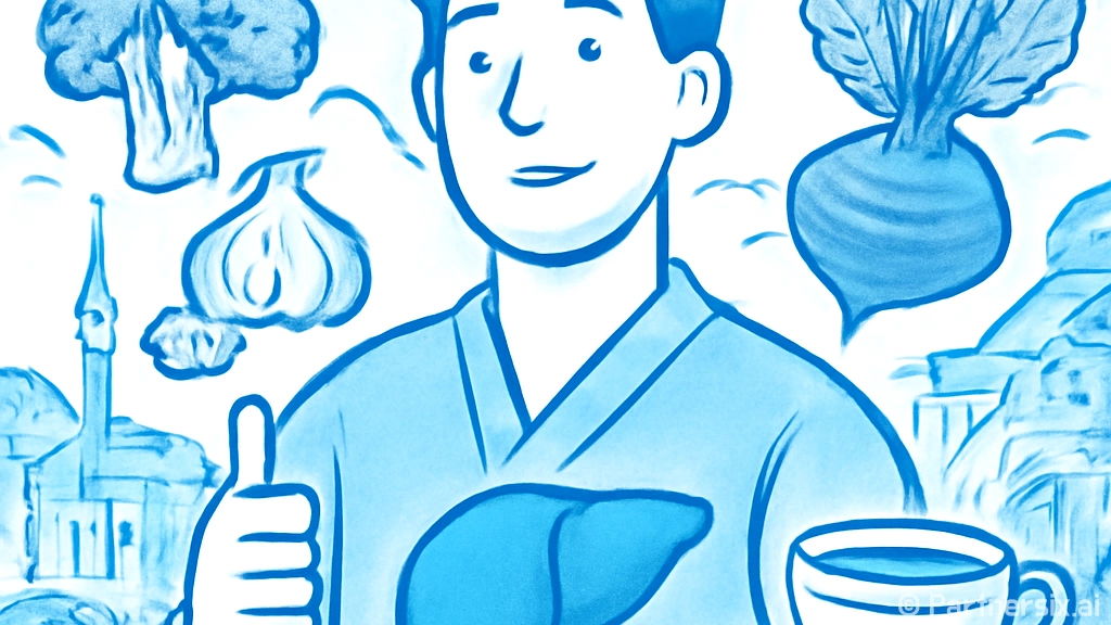 간 건강을 위한 음…