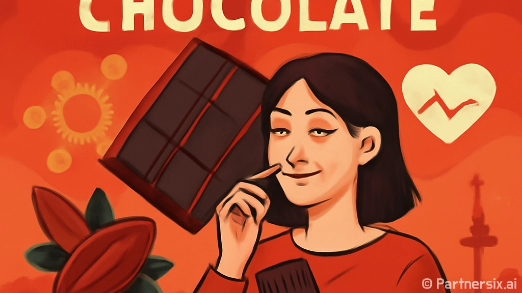 다크초콜릿의 효능을…