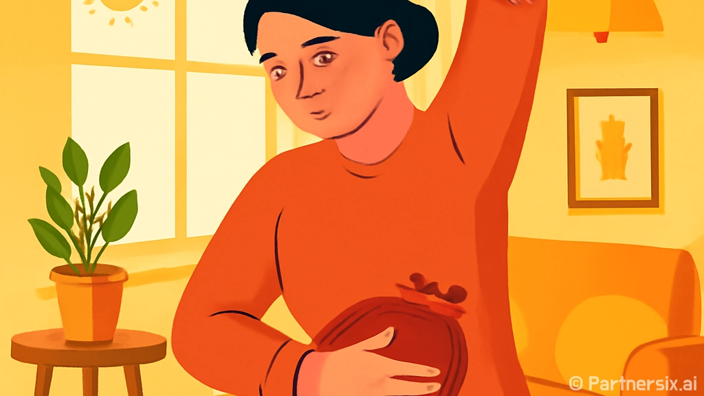 오른쪽 옆구리 통증…