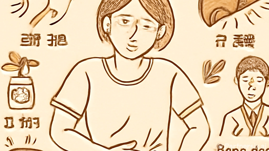 오른쪽 옆구리 통증…