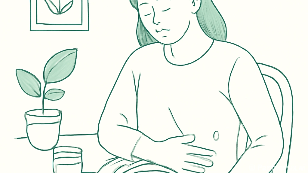 오른쪽 옆구리 통증…